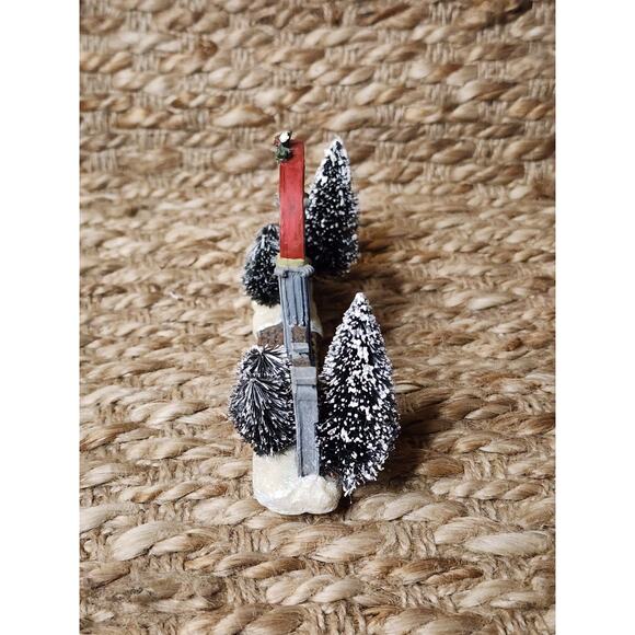 Christmas Village Gate Resin Holiday Accessory Rite Aid - Picture 2 of 5